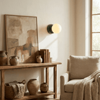 Marble Globe Wall Sconce