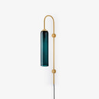 Modern Glass Plug-In Wall Lamp