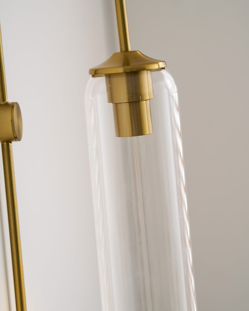 Modern Glass Plug-In Wall Lamp