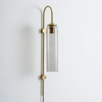 Modern Glass Plug-In Wall Lamp