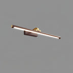 Walnut Color Linear LED Wall Light