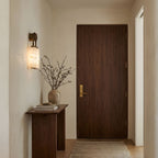 Calla Ribbed Alabaster Sconce