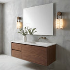 Calla Ribbed Alabaster Sconce