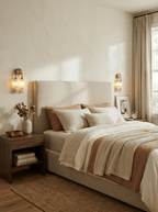 Calla Ribbed Alabaster Sconce