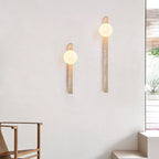 Travertine Stripe Wall Sconce
