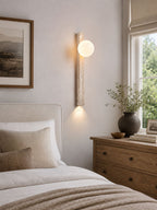 Travertine Stripe Wall Sconce