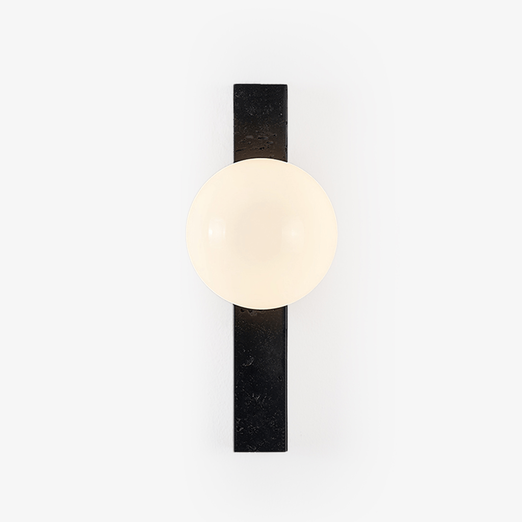 Balanced Globe Sconce
