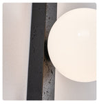 Balanced Globe Sconce
