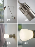 Minimalist Adjustable Task Wall Sconce