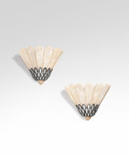 Artoria Petal Alabaster Wall Sconce