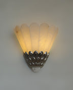 Artoria Petal Alabaster Wall Sconce
