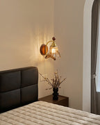 Amberveil Bloom Wall Lamp
