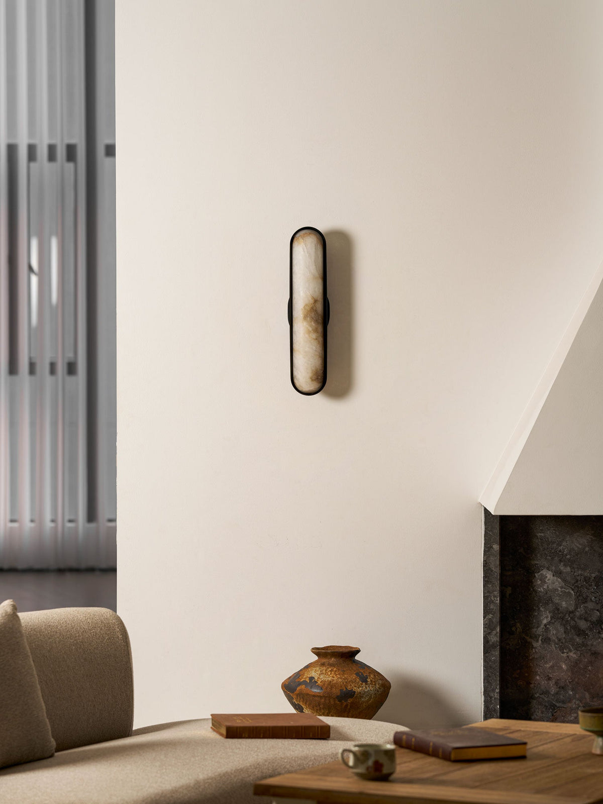 Chiarore Alabaster Wall Sconce