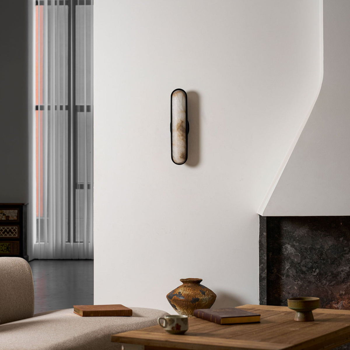 Chiarore Alabaster Wall Sconce