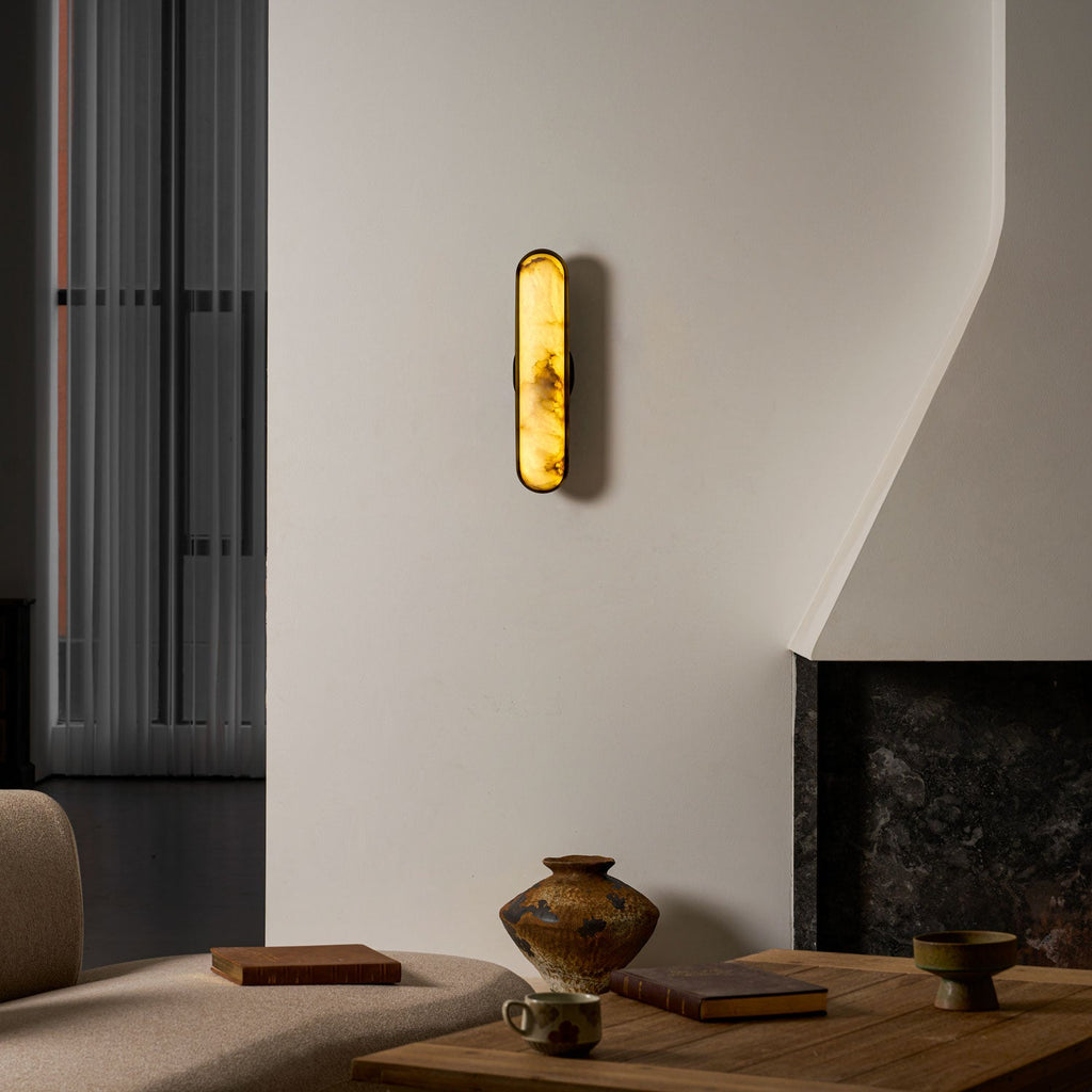 Chiarore Alabaster Wall Sconce