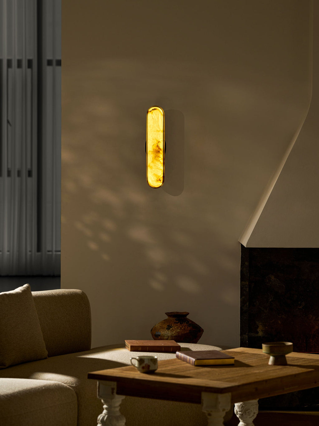 Chiarore Alabaster Wall Sconce