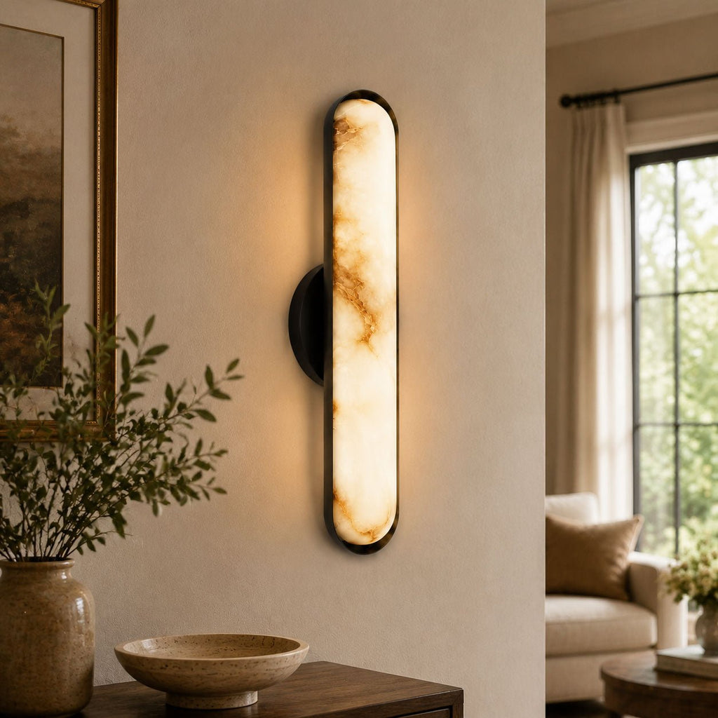 Chiarore Alabaster Wall Sconce