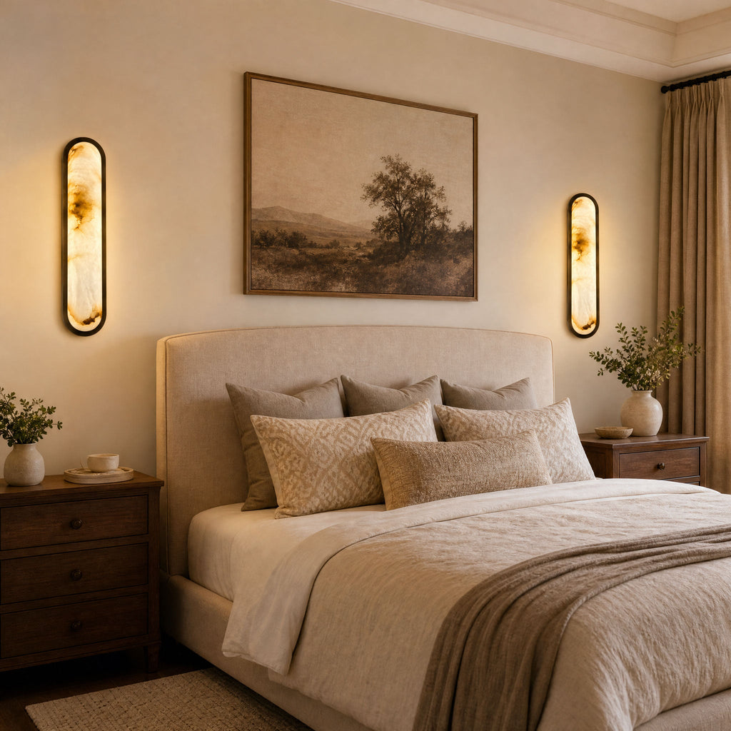 Chiarore Alabaster Wall Sconce