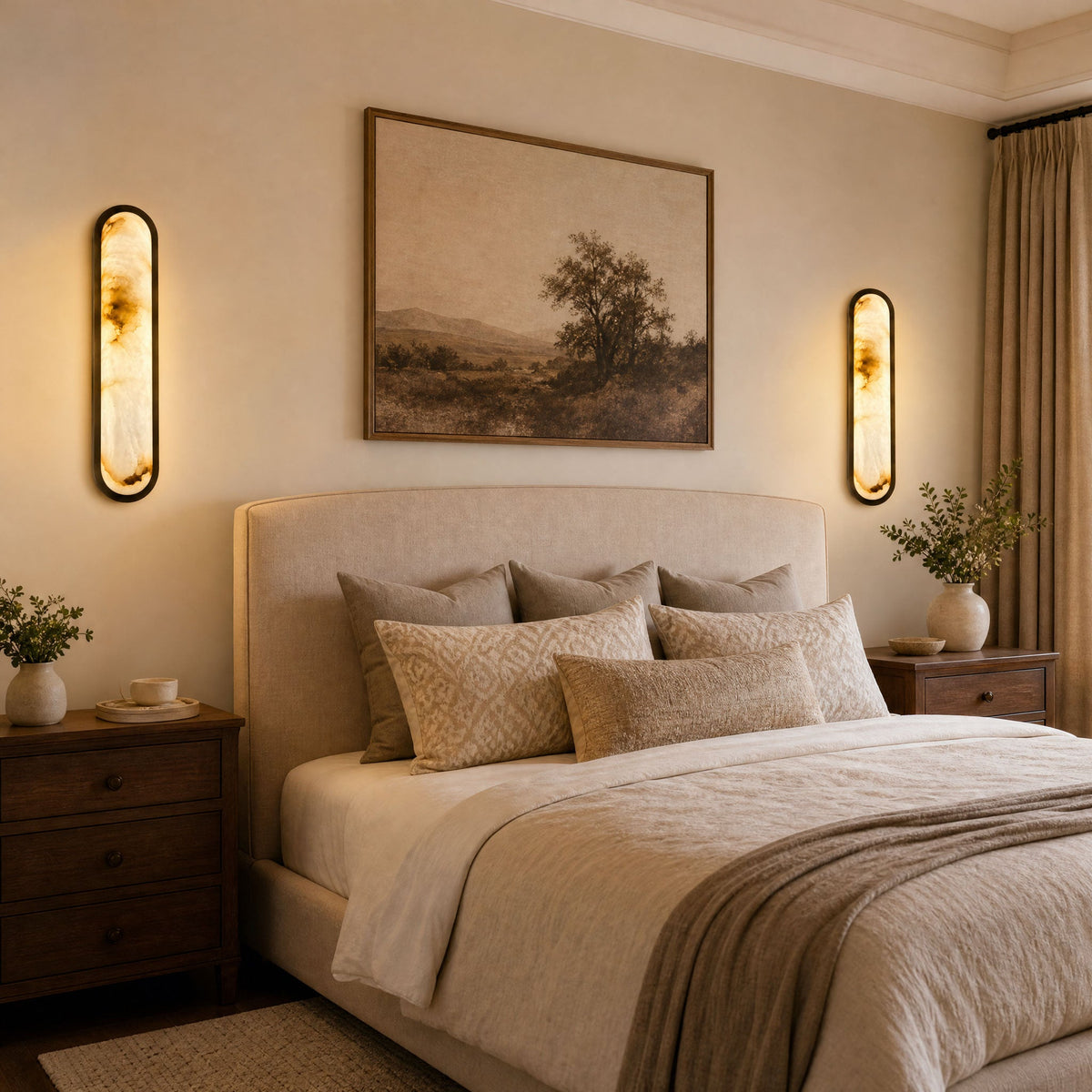 Chiarore Alabaster Wall Sconce