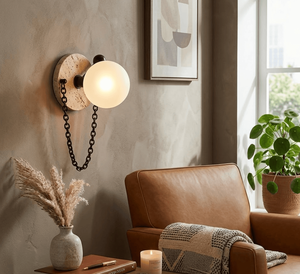 Keepsake Marble Globe Wall Sconce