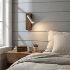 Rowan Wood LED Reading Wall Sconce