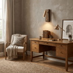 Rowan Wood LED Reading Wall Sconce