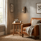Rowan Wood LED Reading Wall Sconce