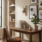 Elaris Alabaster Tube Wall Sconce