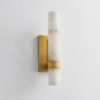 Elaris Alabaster Tube Wall Sconce