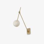 Avelor Alabaster Adjustable Wall Sconce