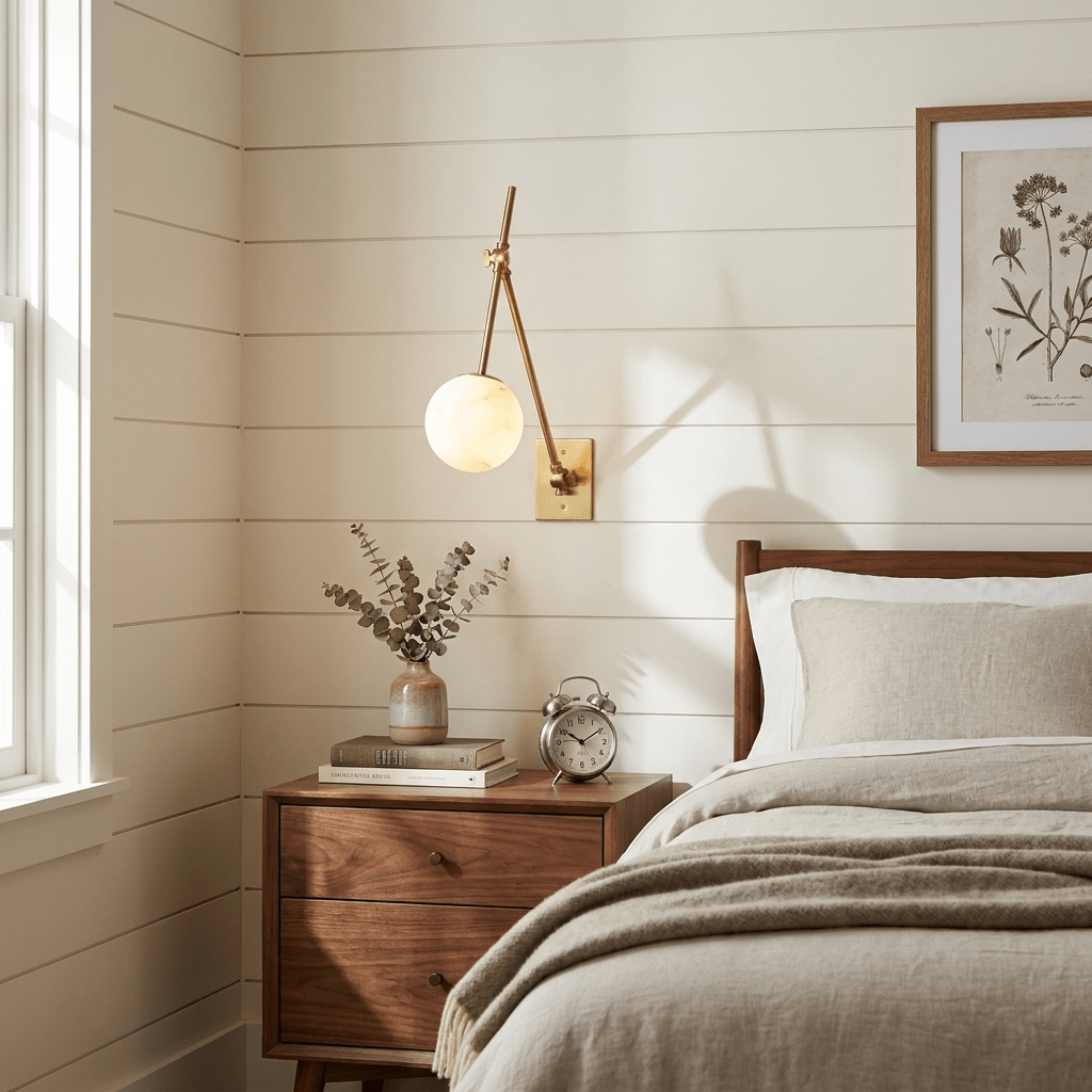 Avelor Alabaster Adjustable Wall Sconce