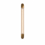 Aurevane Ribbed Glass Wall Sconce
