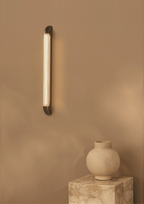 Aurevane Ribbed Glass Wall Sconce