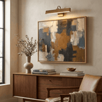 Valenne Vintage Brass LED Picture Light