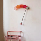Aurora Gradient Arc Wall Sconce