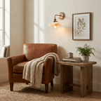 Evadne Alabaster Dome Wall Sconce