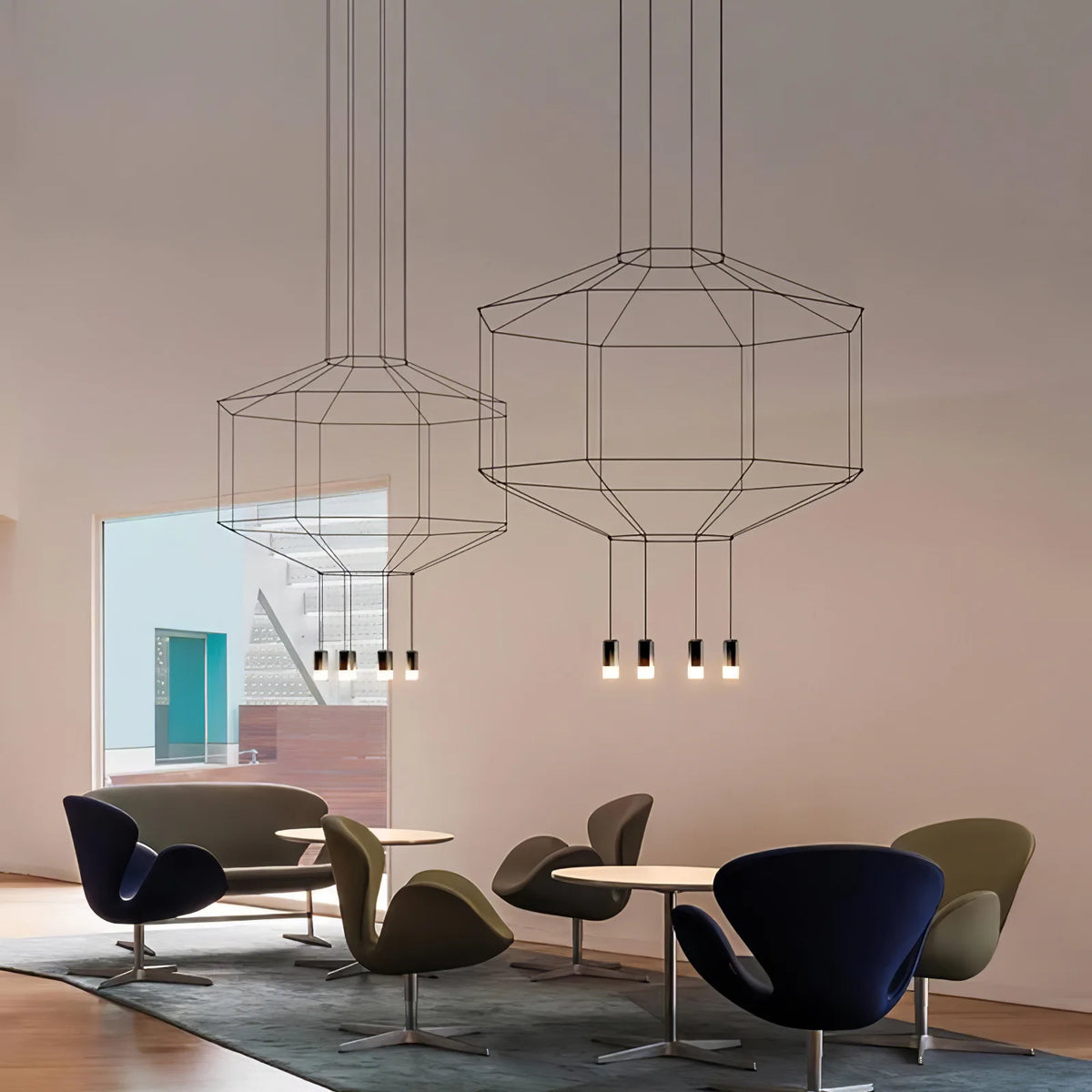 Lattice Chandelier