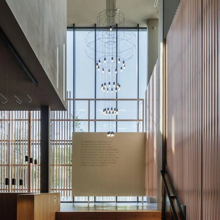 Lattice Chandelier