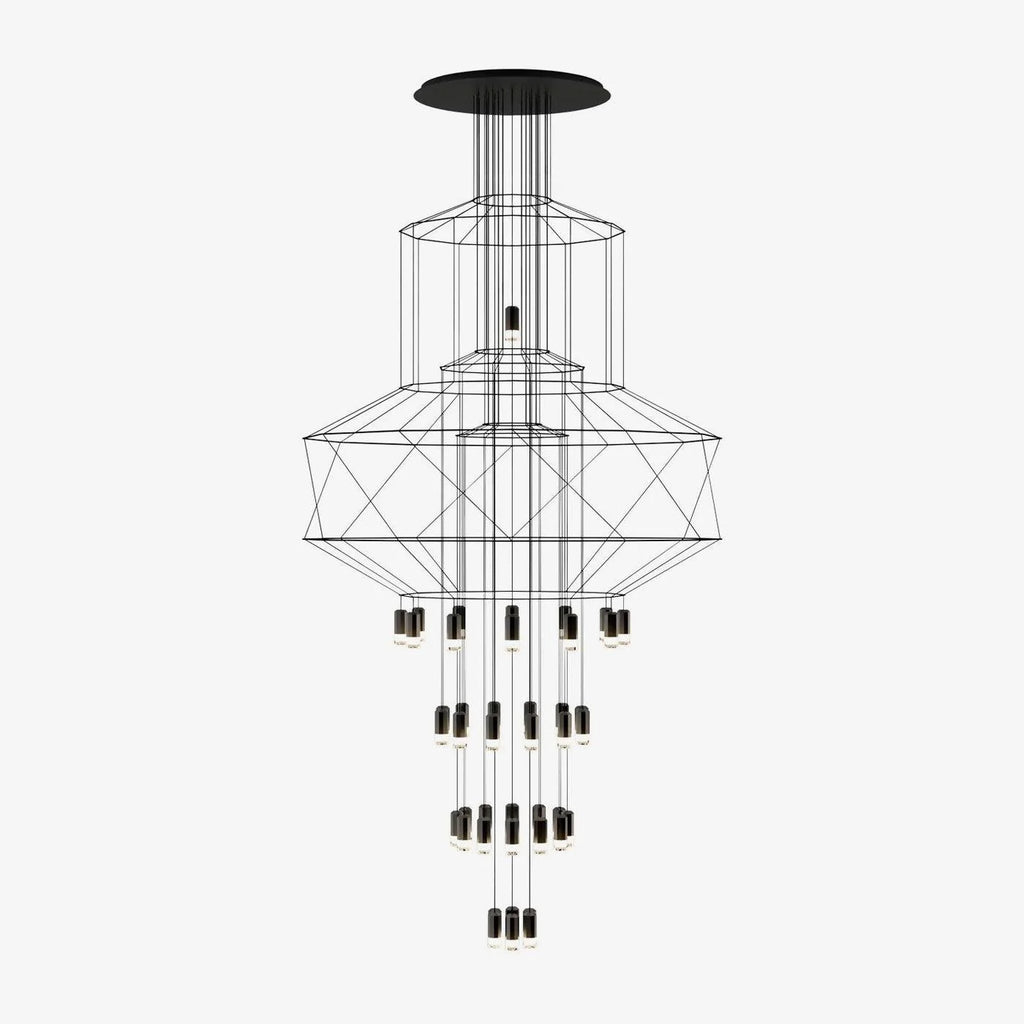 Lattice Chandelier