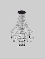 Lattice Chandelier