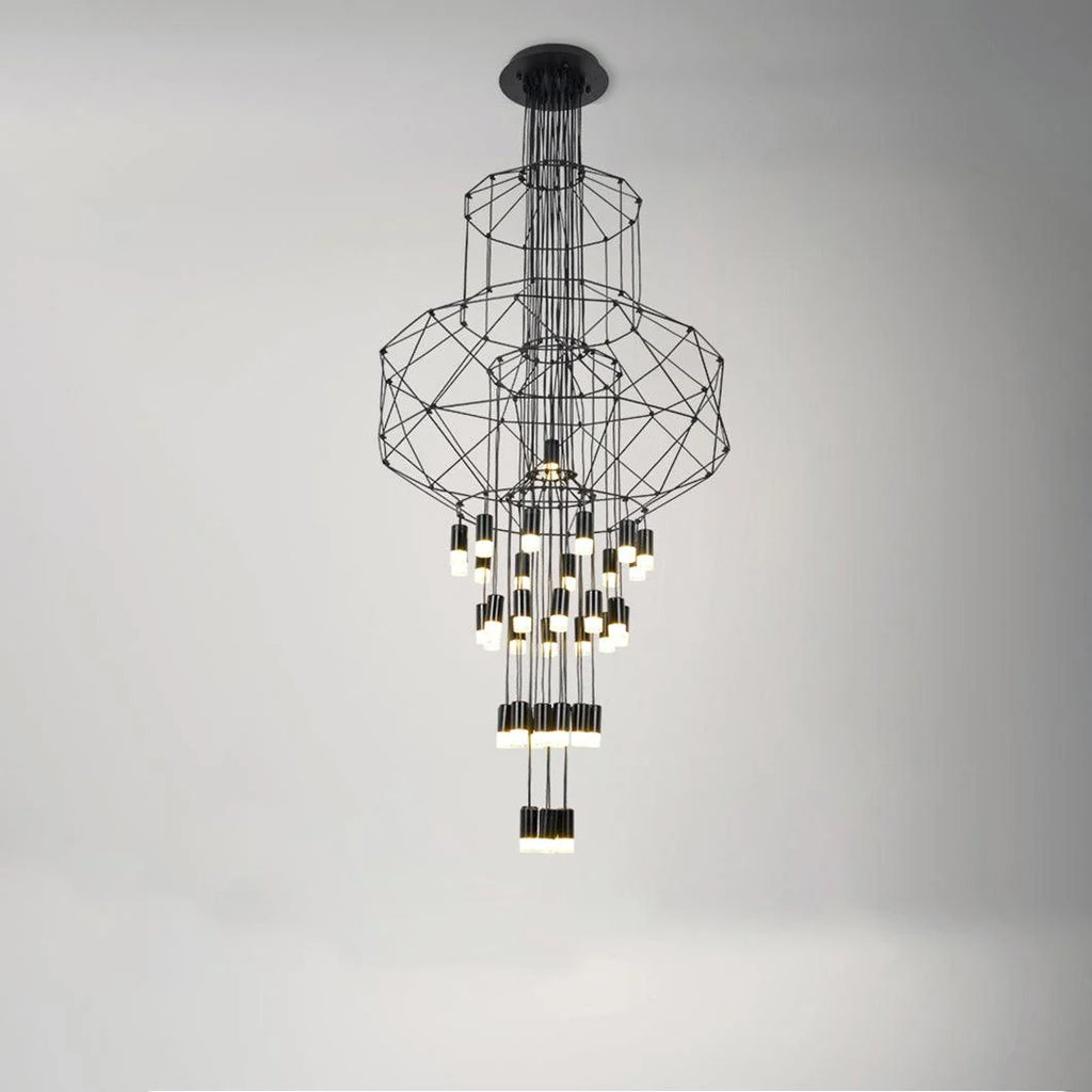 Lattice Chandelier