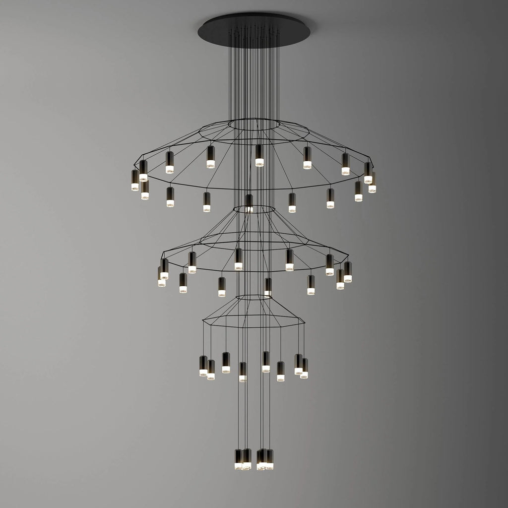 Lattice Chandelier