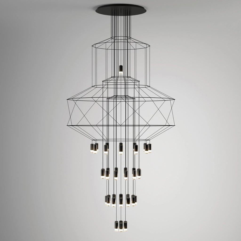 Lattice Chandelier
