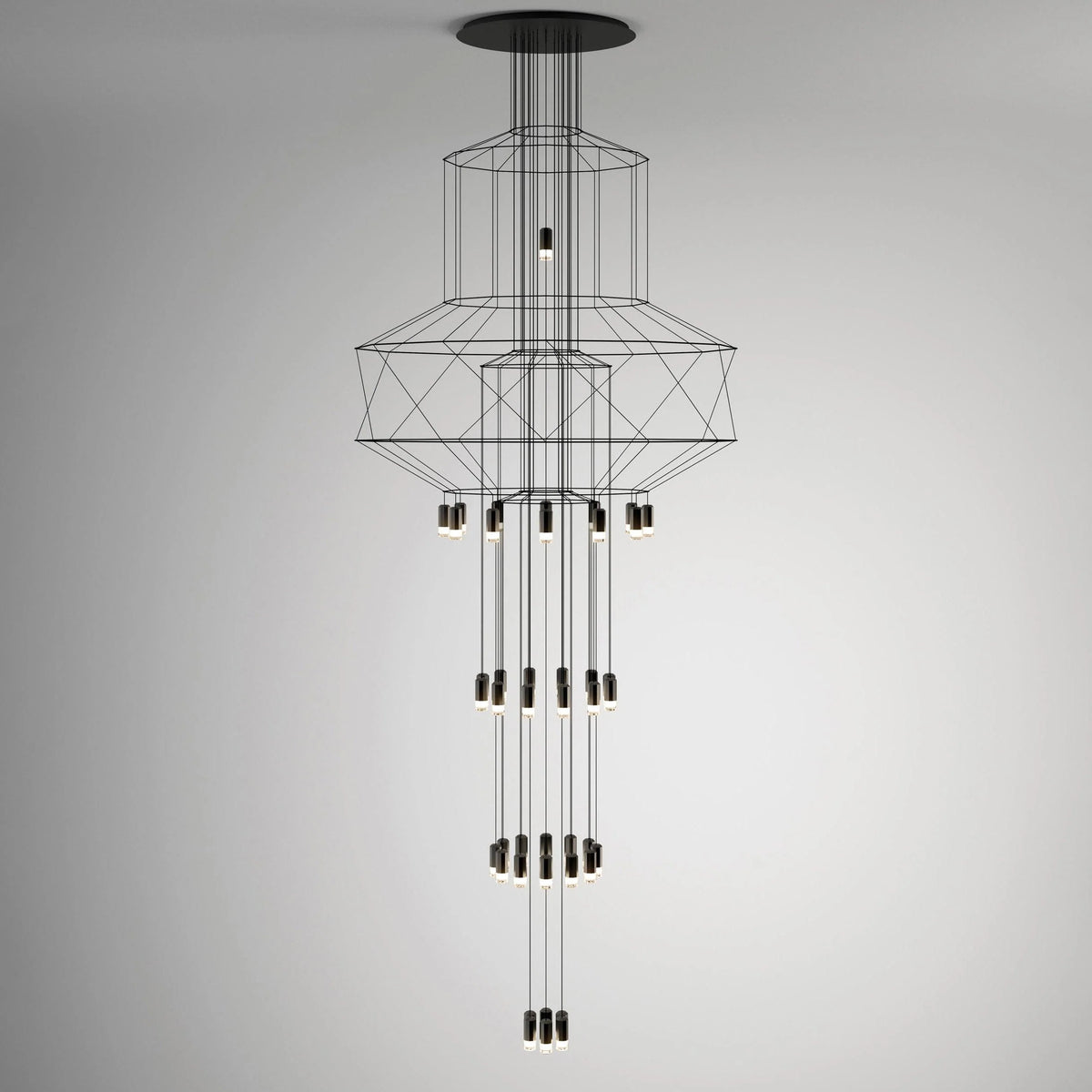 Lattice Chandelier
