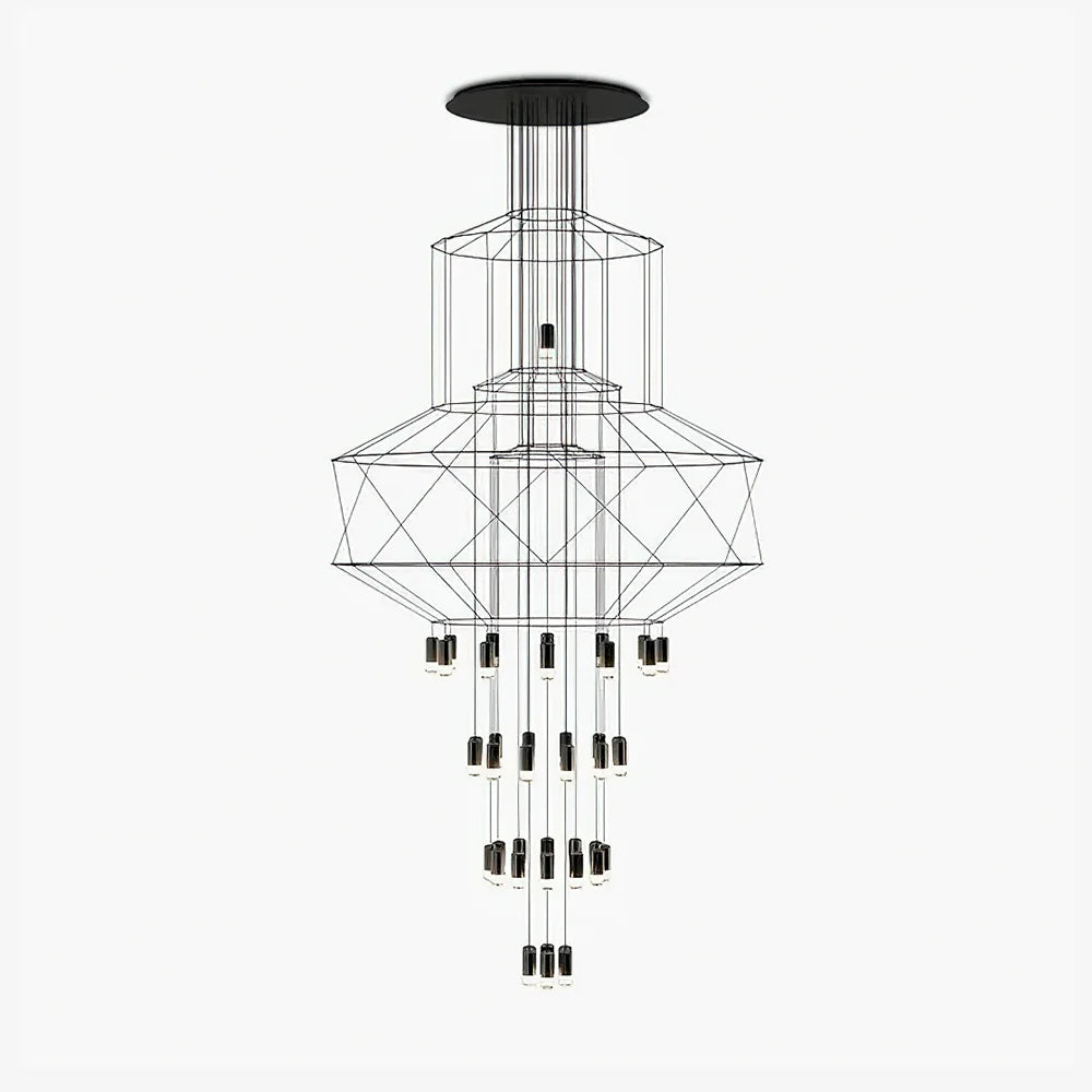 Lattice Chandelier