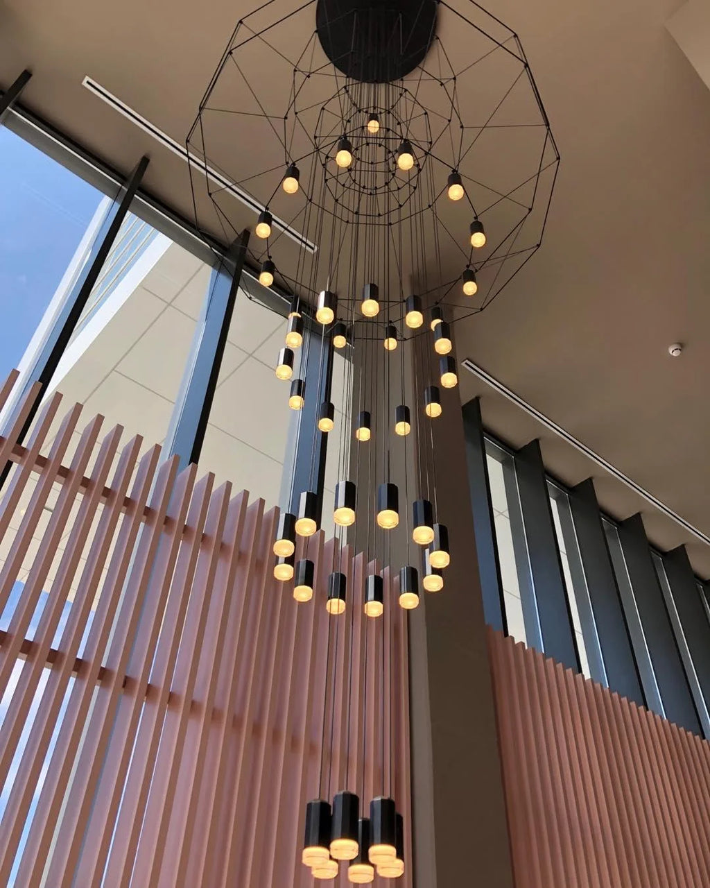 Lattice Chandelier