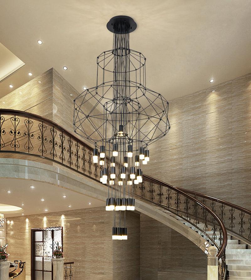 Lattice Chandelier