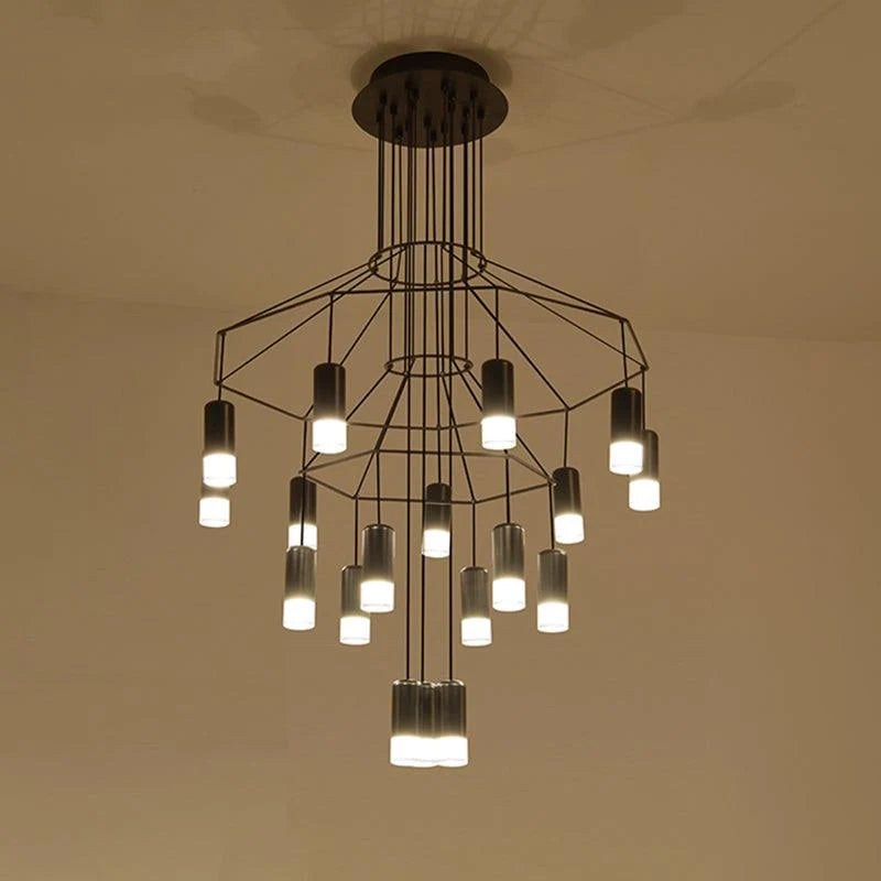 Lattice Chandelier