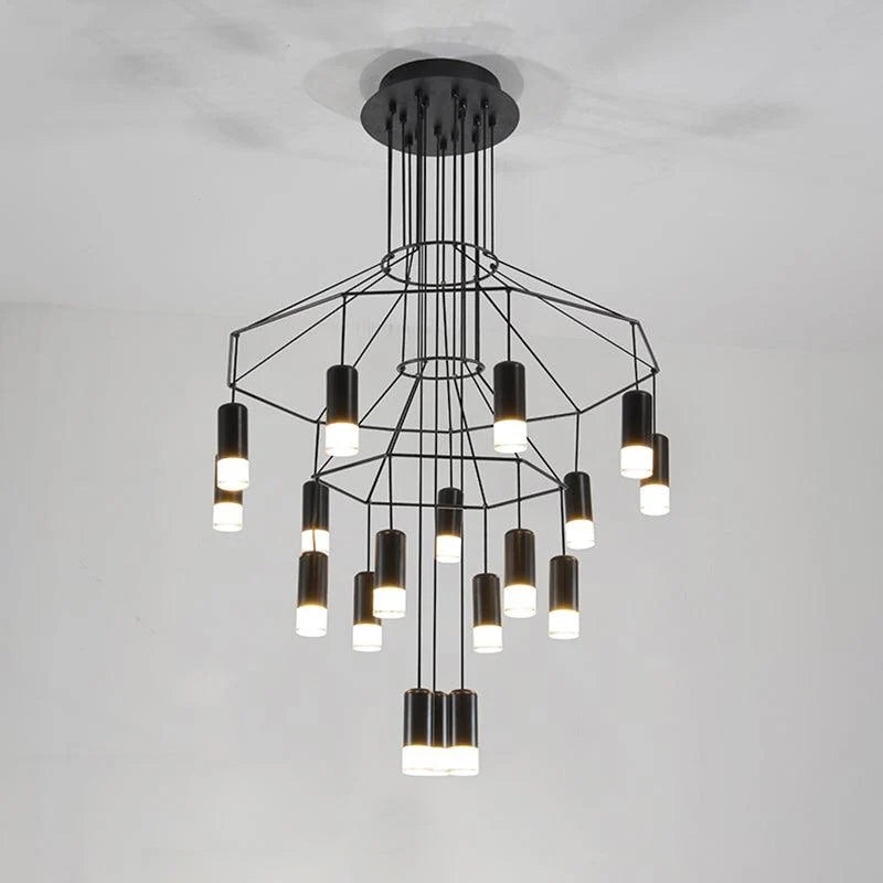 Lattice Chandelier