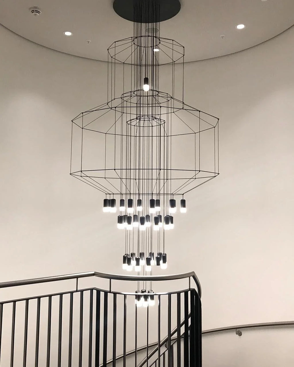 Lattice Chandelier